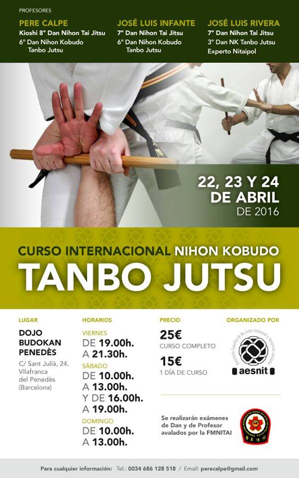 Curso Internacional Tanbo Jutsu Nihon Kobudo